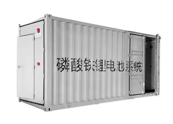 बॉक्स ट्रांसफार्मर पावर 2500Ah . के लिए मोबाइल माइक्रोग्रिड कंटेनर एनर्जी स्टोरेज सिस्टम